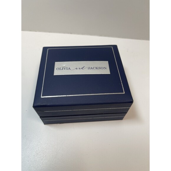 Olivia And Jackson Sterling Silver Lab Created Green Gemstone CZ Ring Sz 7 New - Picture 10 of 10